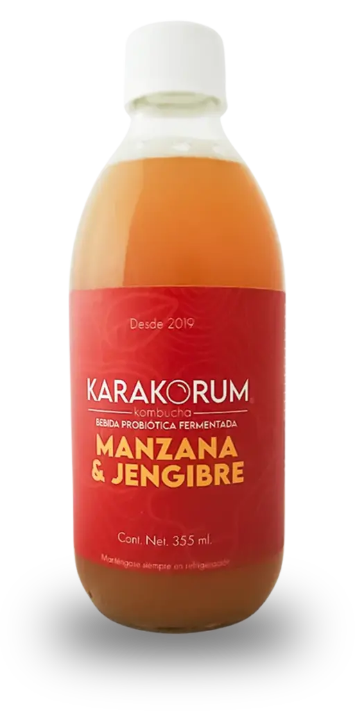 Kombucha Manzana y Jengibre