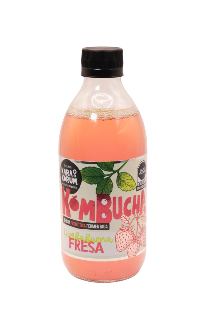 Kombucha Jamaica y Naranja