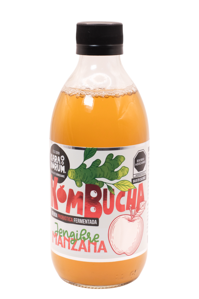 Kombucha Lima y Jengibre